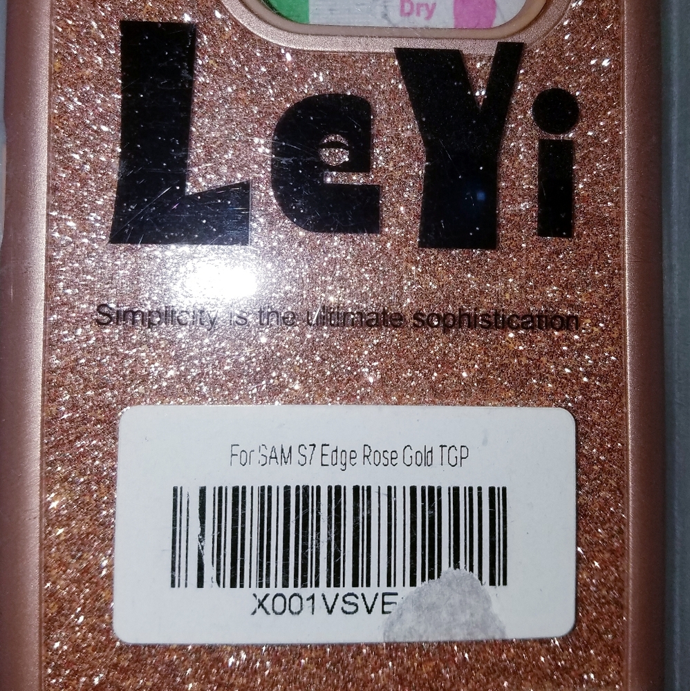 Cell phone case for Samsung S7 Edge Rose Gold